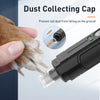 P3 Electric Pet Nail Grinder Professional Dog Nail Clippers + 2 LED Light Rechargeable Cat Claw Nail Grooming Accessories